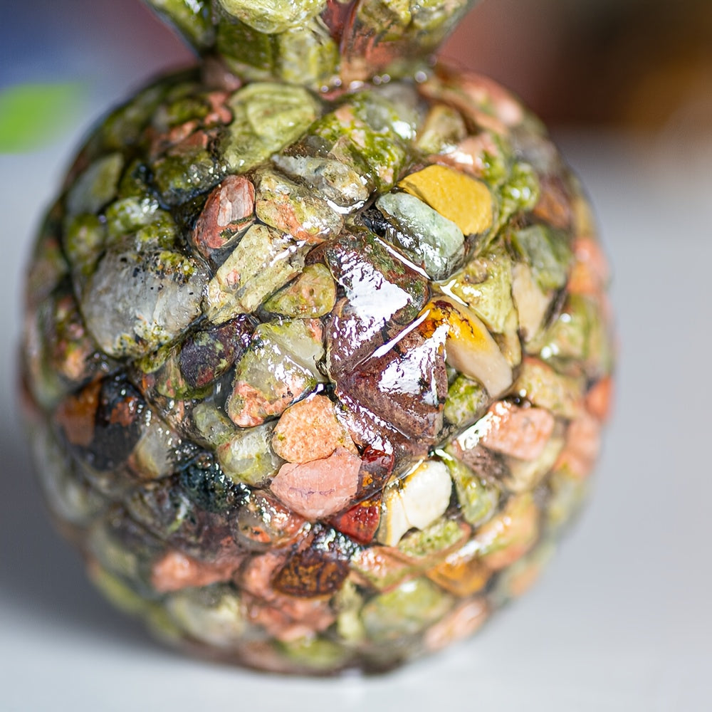 Crystal Pineapple Natural Stone Ornament