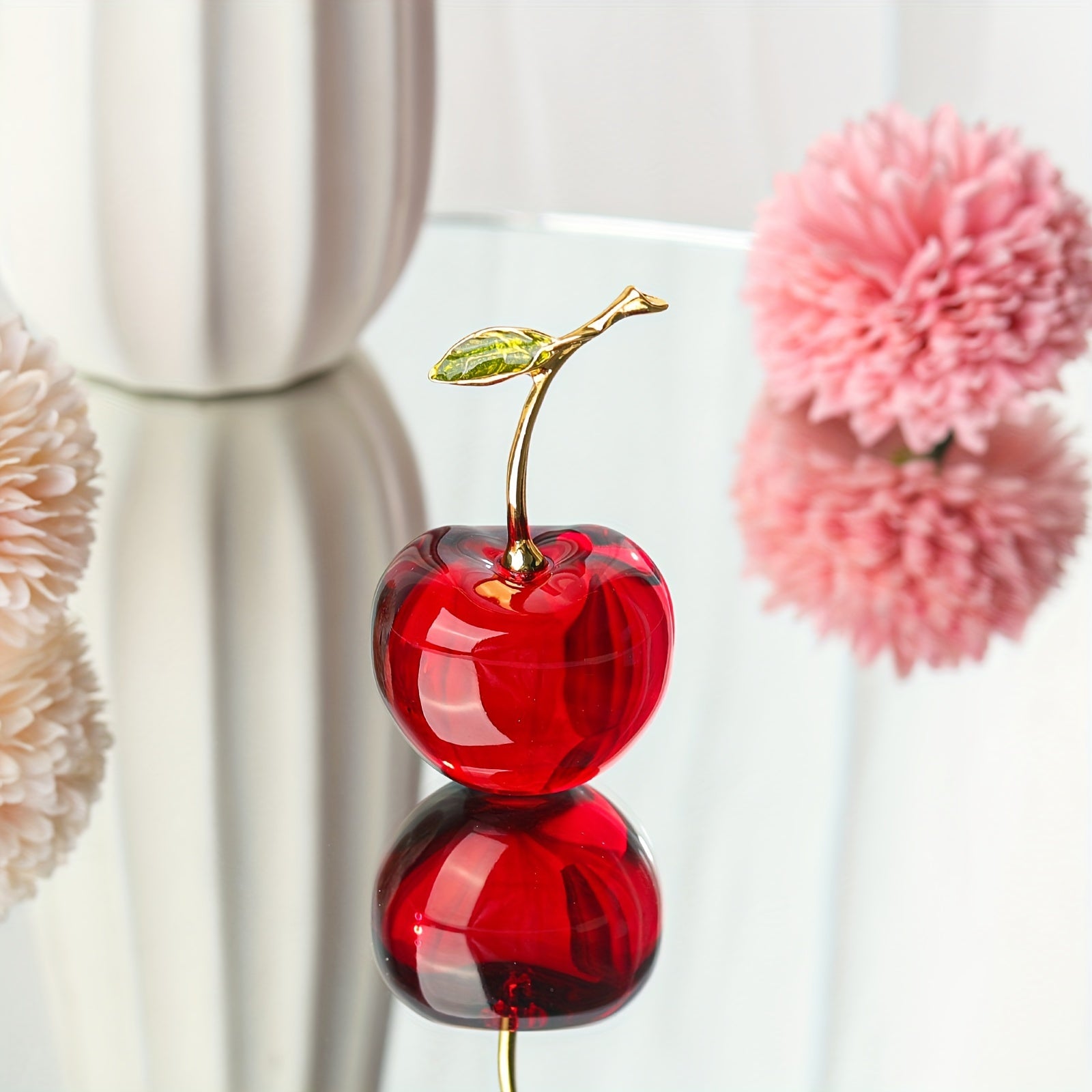 Cherry Crystal Light Ornament