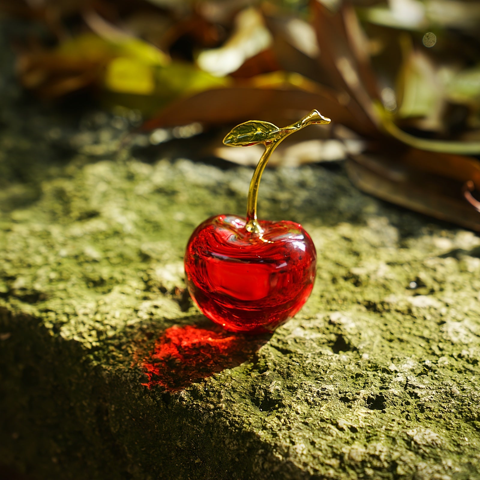 Cherry Crystal Light Ornament