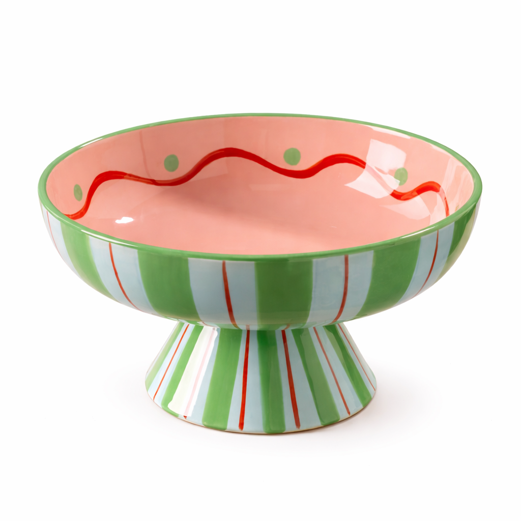 Light Highball Ceramic Fruit Bowl