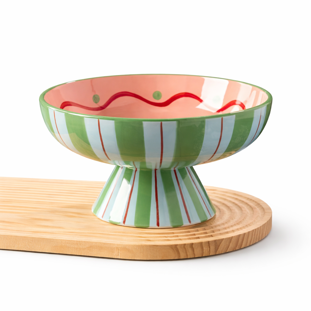 Light Highball Ceramic Fruit Bowl