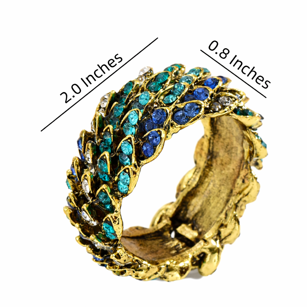Jeweled Napkin Rings 6/12Pcs