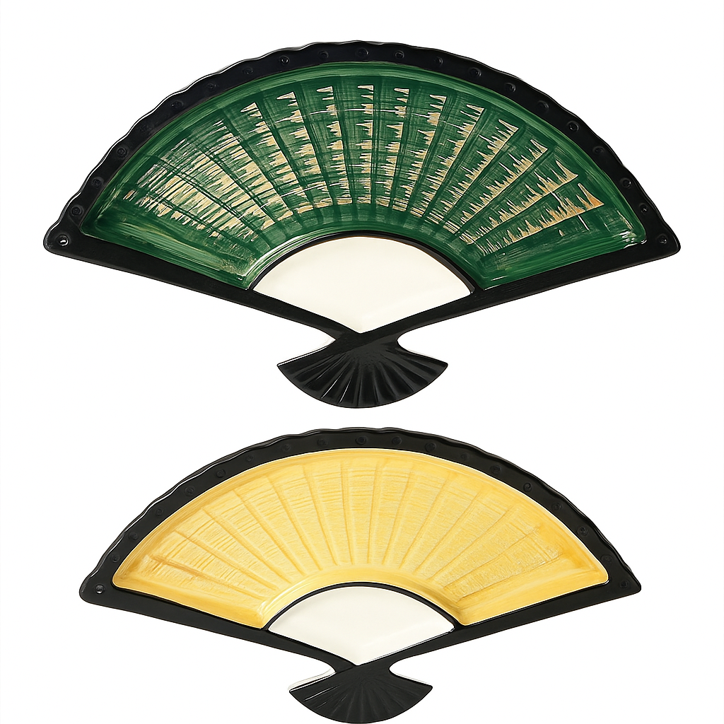 Japanese-Style Ceramic Sushi Plate