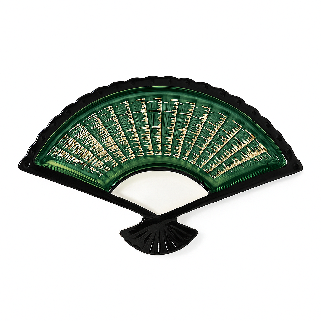 Japanese-Style Ceramic Sushi Plate