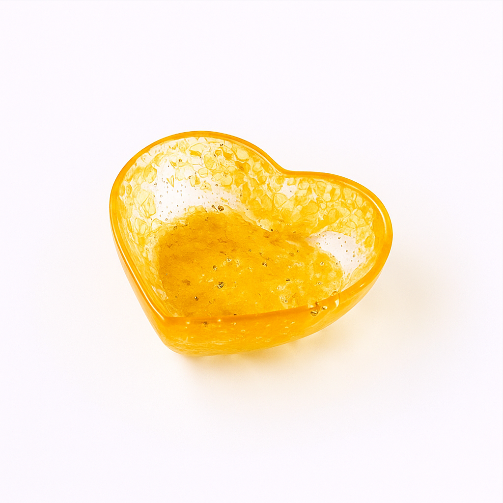 Crystal Heart-Shaped Bowl