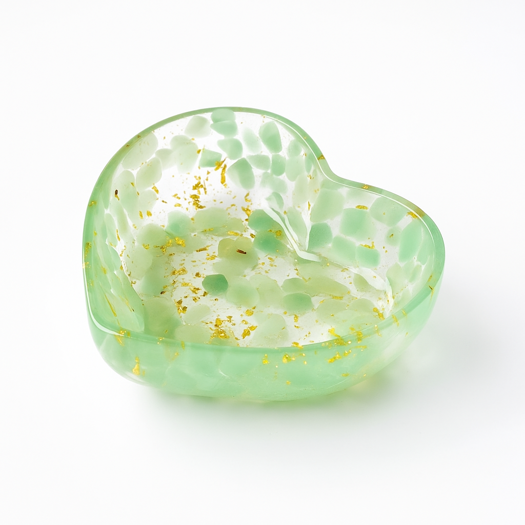 Crystal Heart-Shaped Bowl