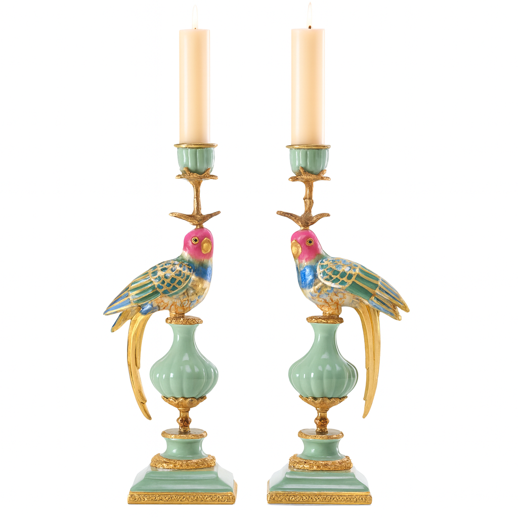 European Modern Art Ceramic Candle Holder 1Pc