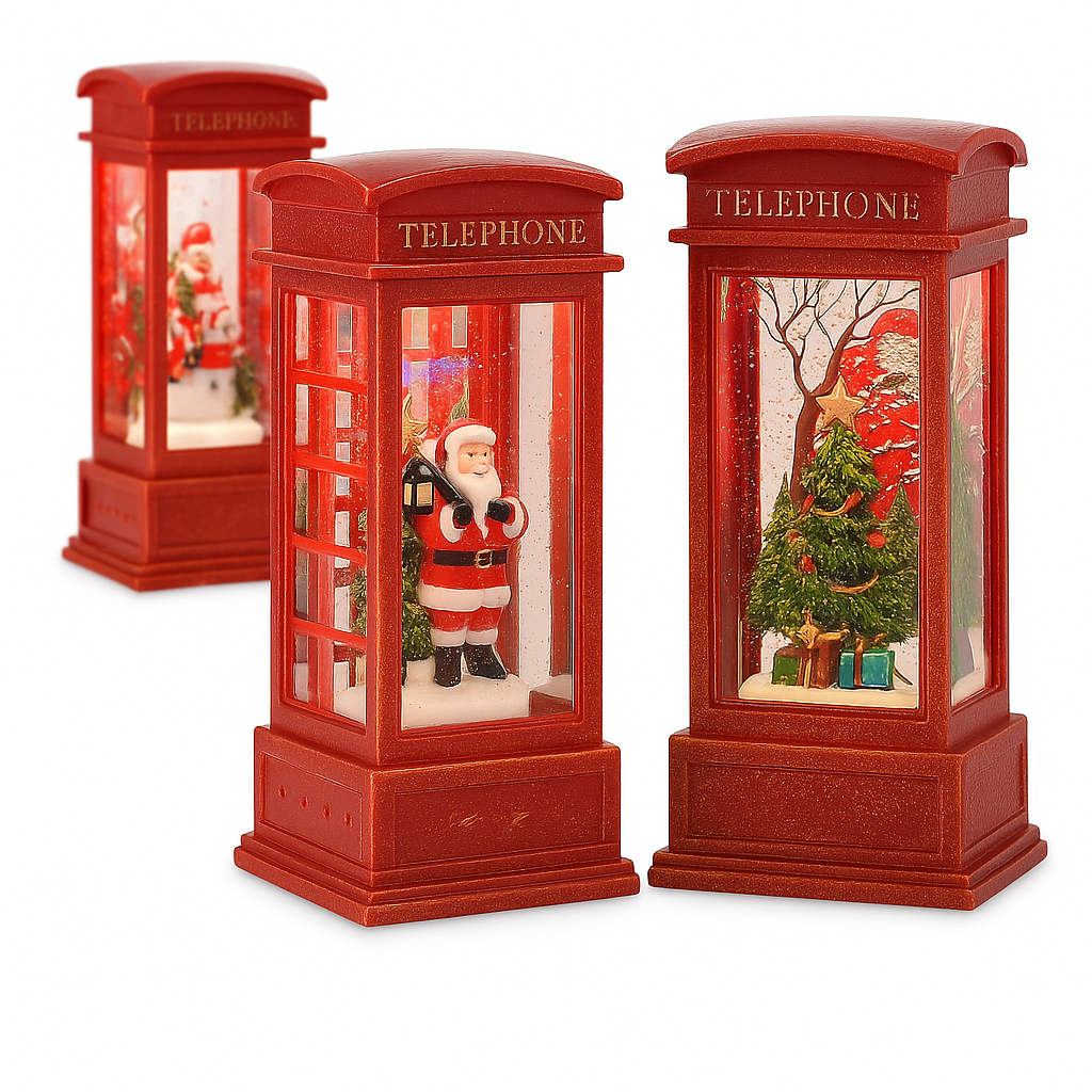 Vintage British Red Telephone Booth