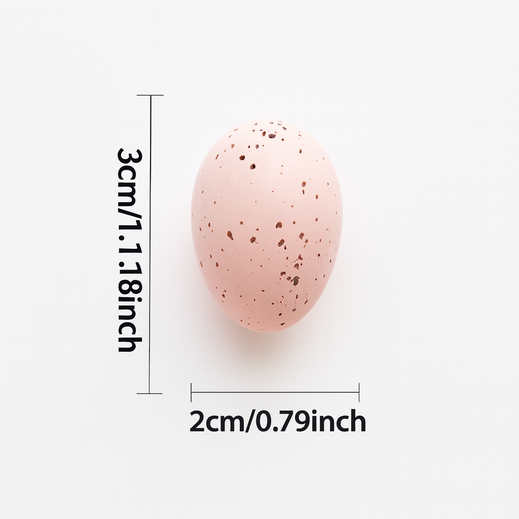 Colorful Speckled Plastic Easter Eggs 24Pcs