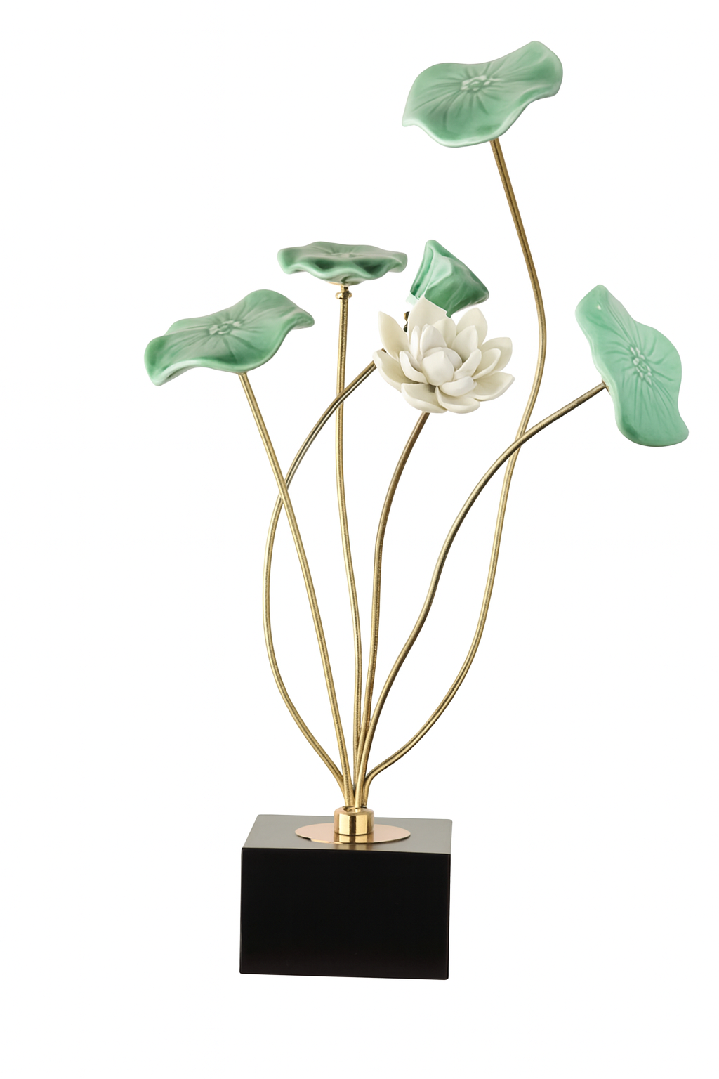 Ceramic Lotus Flower Vase 1Pc