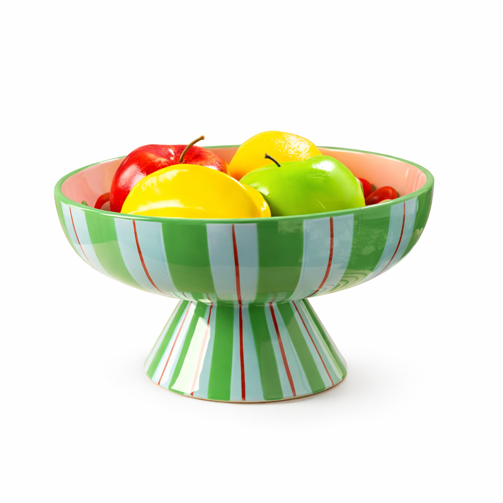 Light Highball Ceramic Fruit Bowl