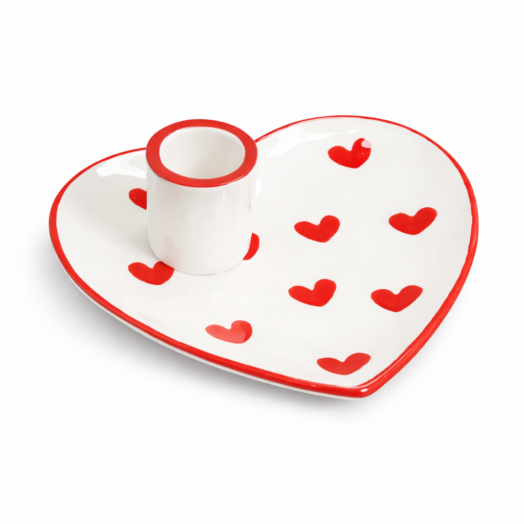 Heart-Shaped Candle Holder