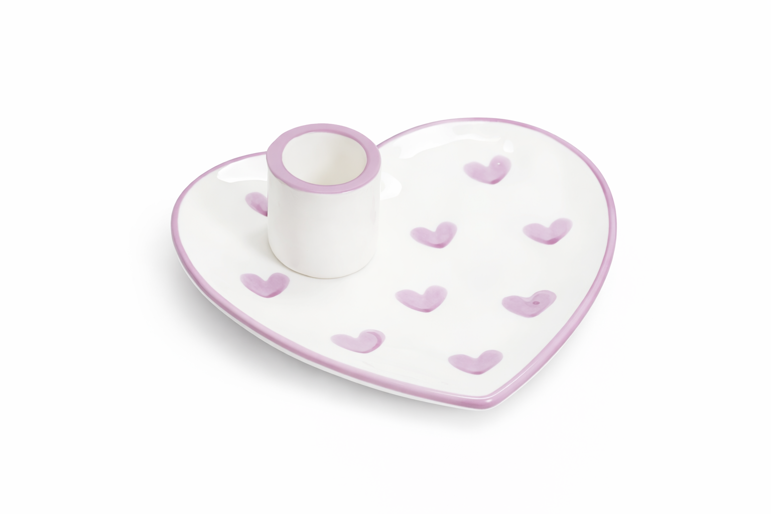 Heart-Shaped Candle Holder