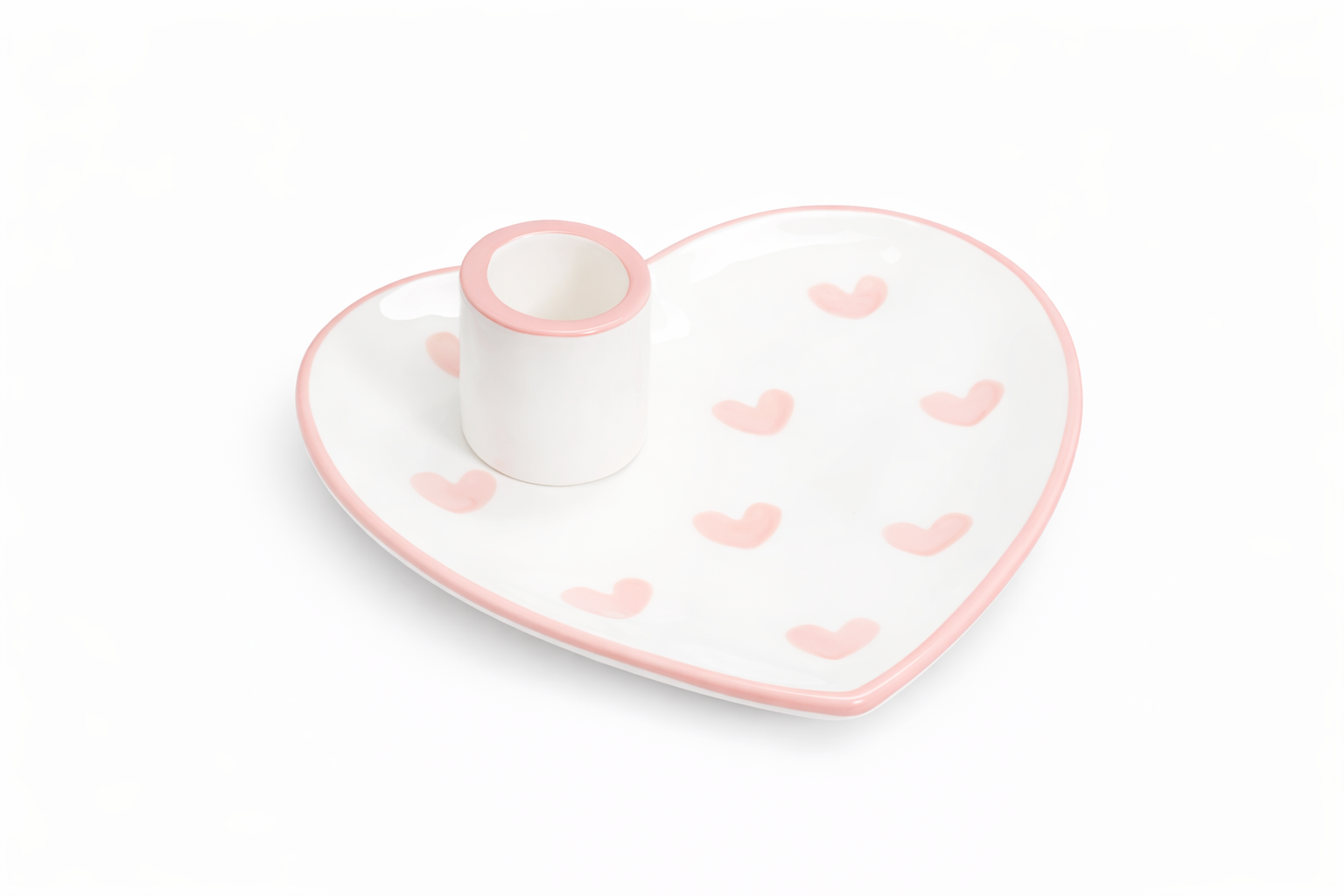 Heart-Shaped Candle Holder