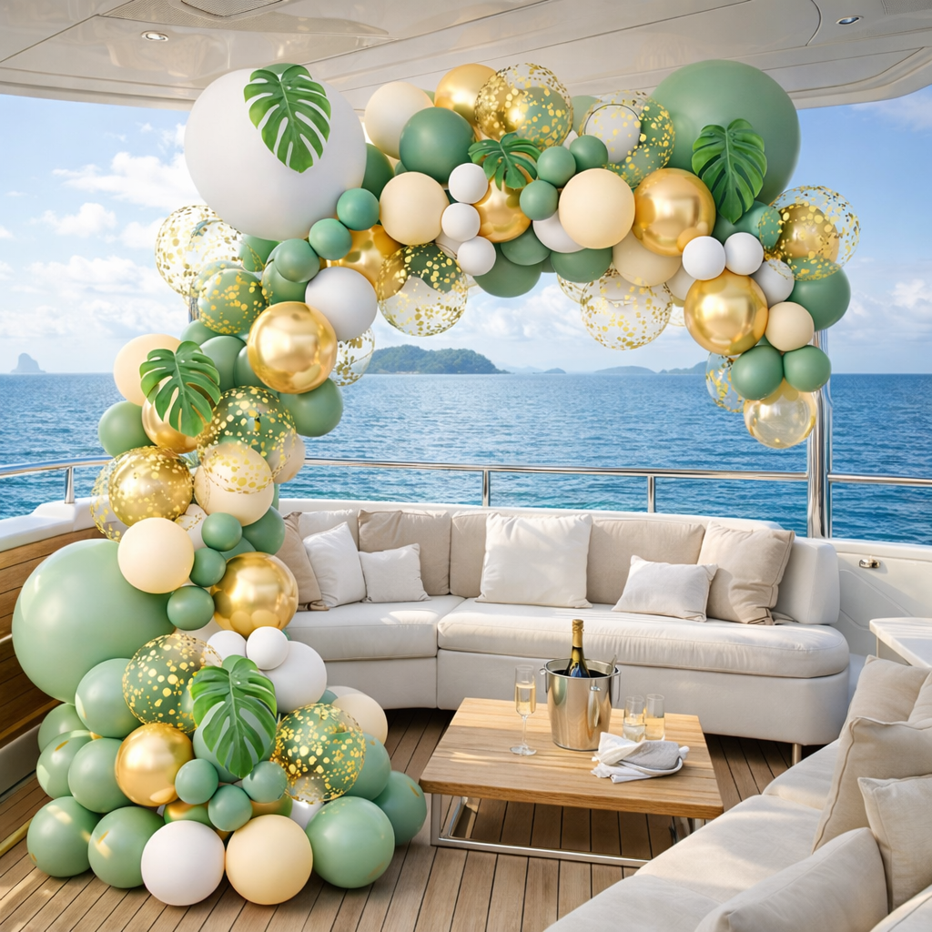 Jungle Balloon Garland Kit