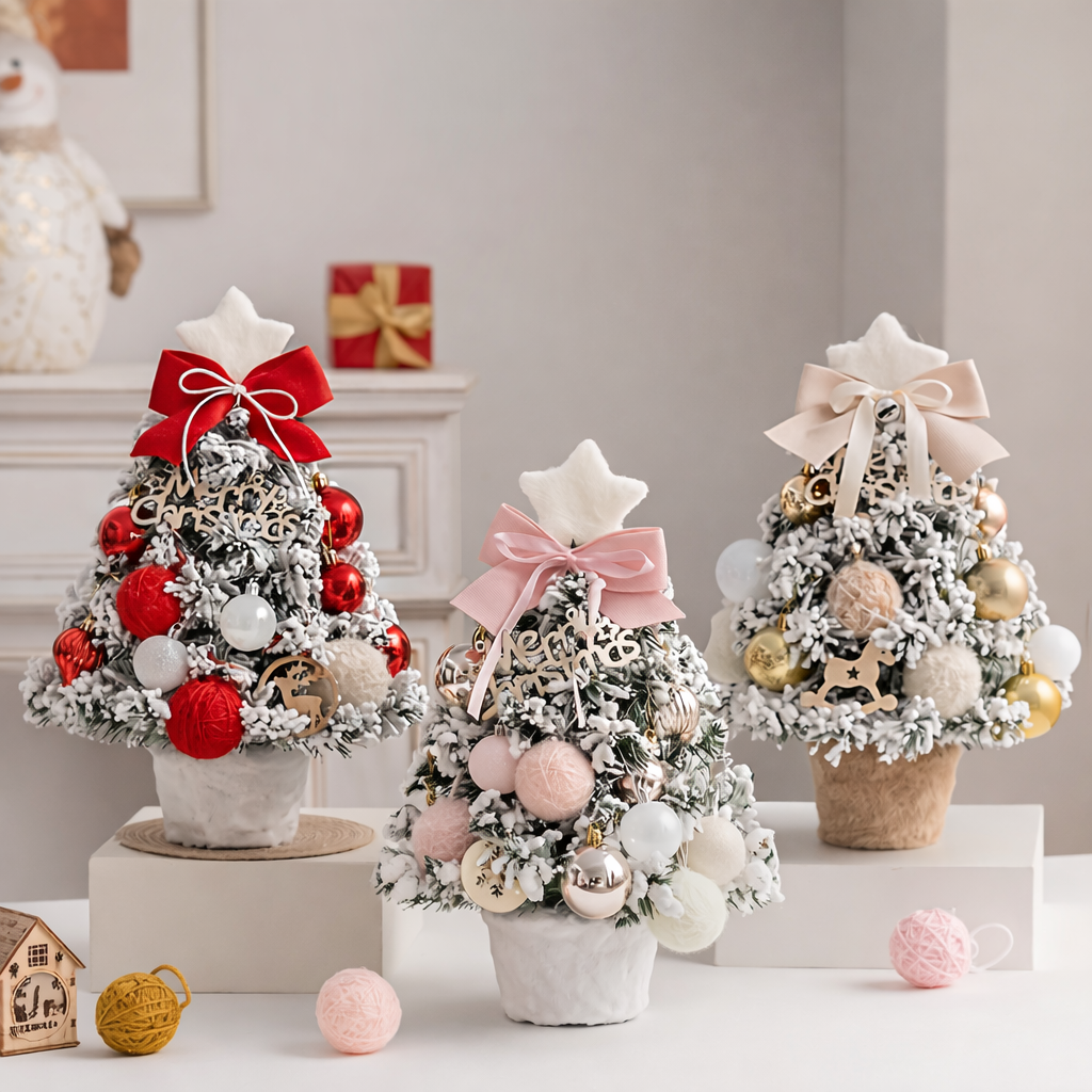 Tabletop Christmas Tree Set