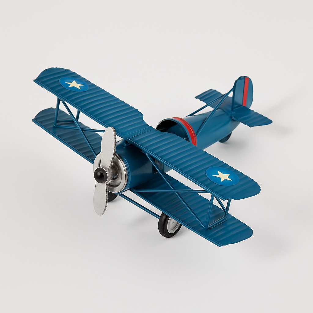 Vintage Airplane Model Ornament