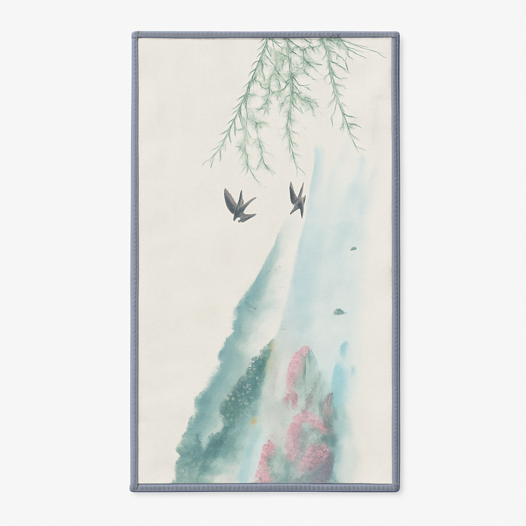 Plush Velvet Chinese Table Mat