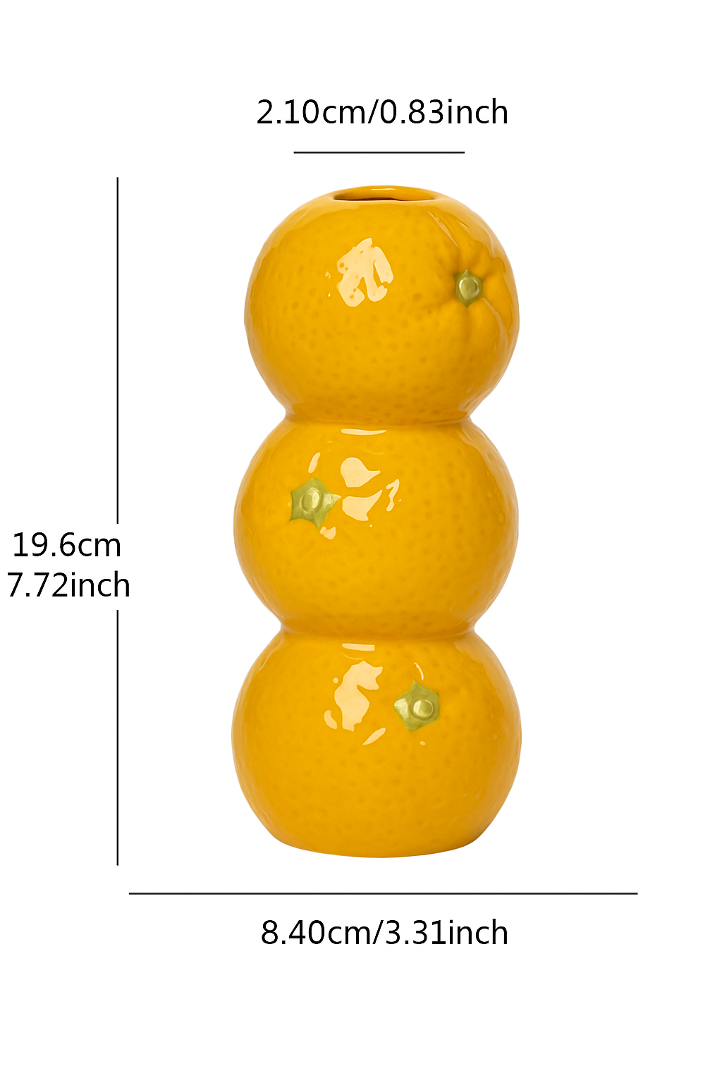 Fruit Shaped Vases
