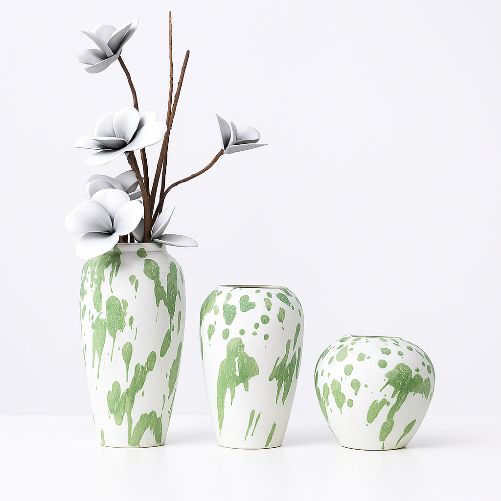 Farmhouse Ceramic Vase 1Pcs