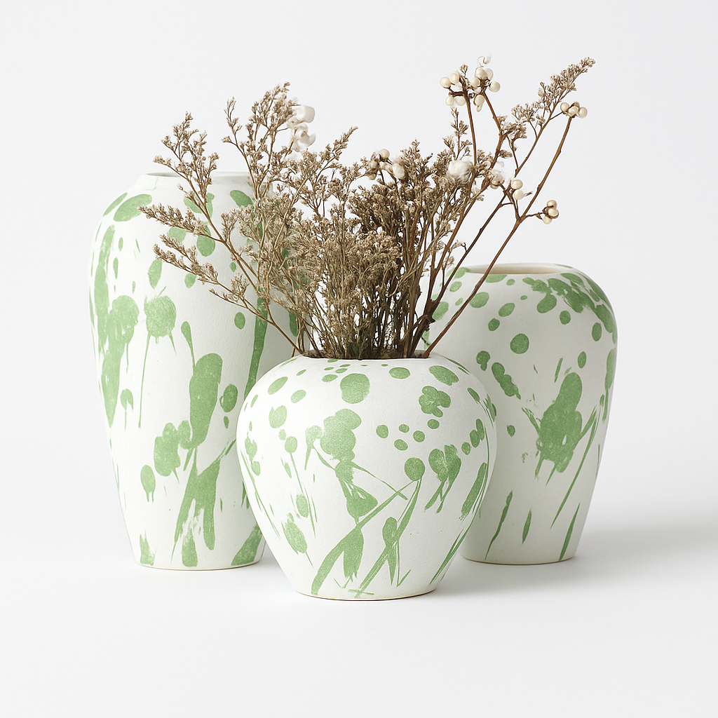 Farmhouse Ceramic Vase 1Pcs