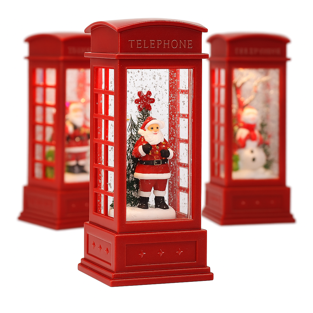 Vintage British Red Telephone Booth