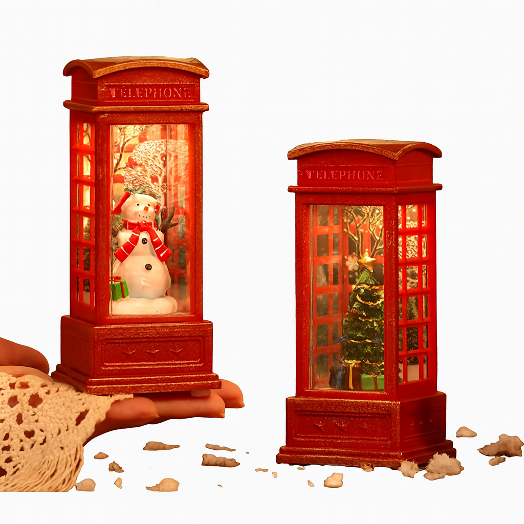 Vintage British Red Telephone Booth