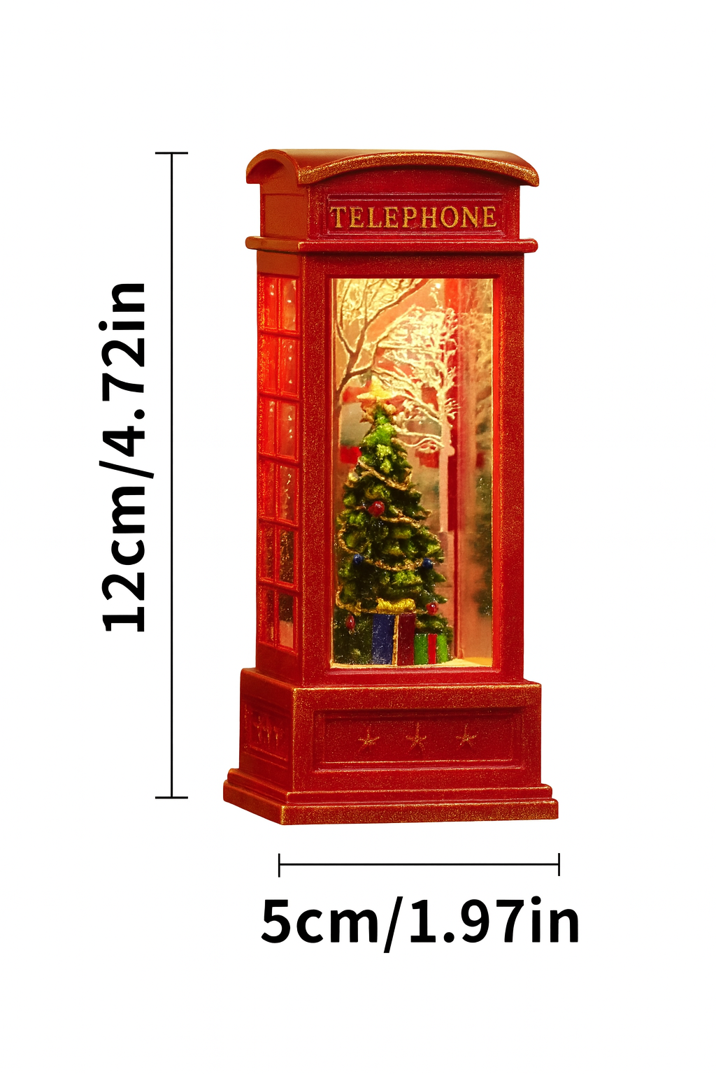 Vintage British Red Telephone Booth