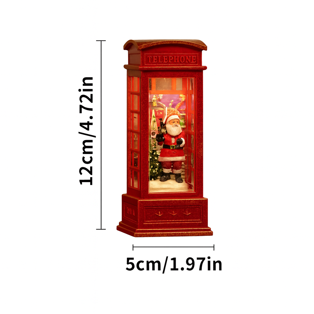 Vintage British Red Telephone Booth