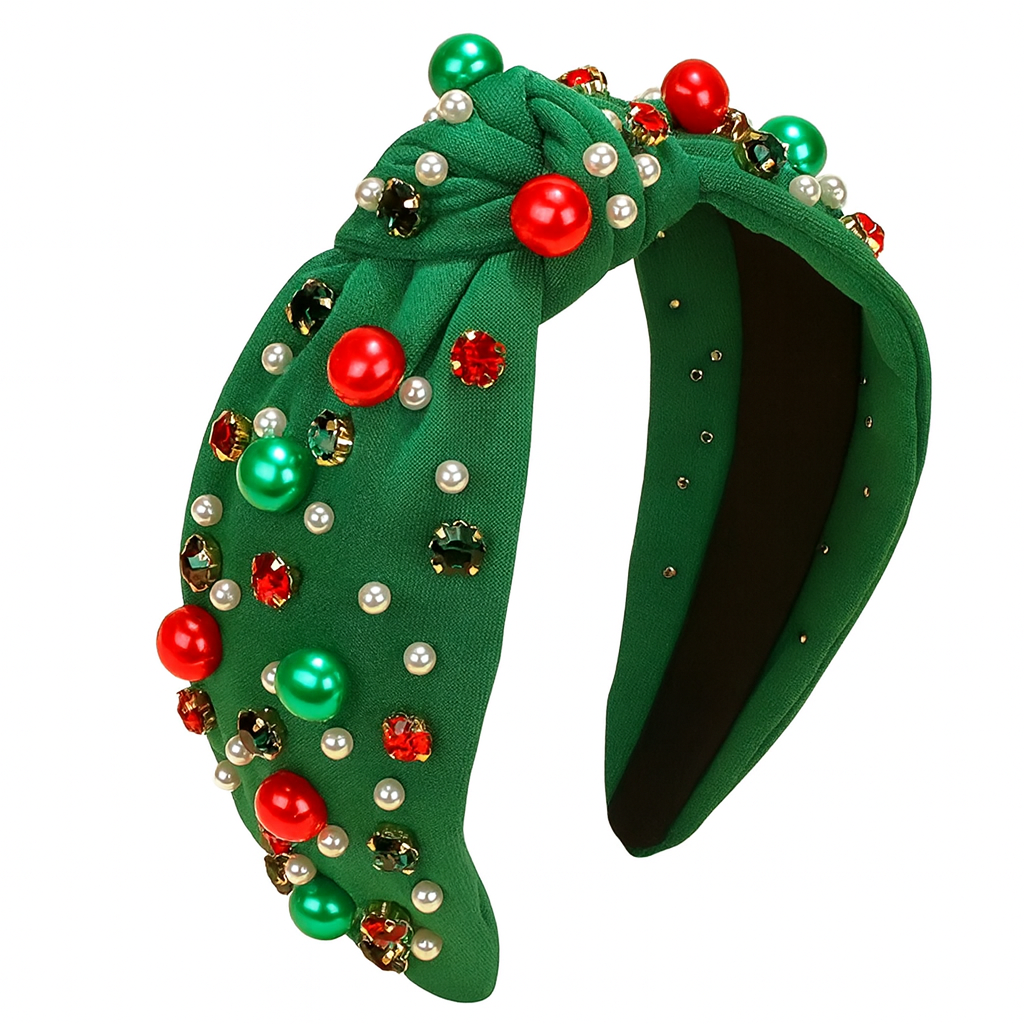 Christmas Rhinestone & Faux Headbands 1-2Pcs
