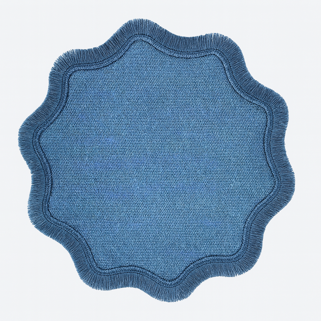 Tassel & Petal Shaped Place Mats 1Pc