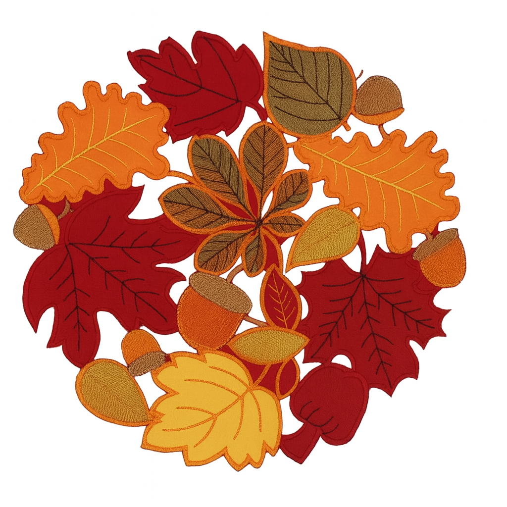 Autumn Maple Leaf Runner/Placemats