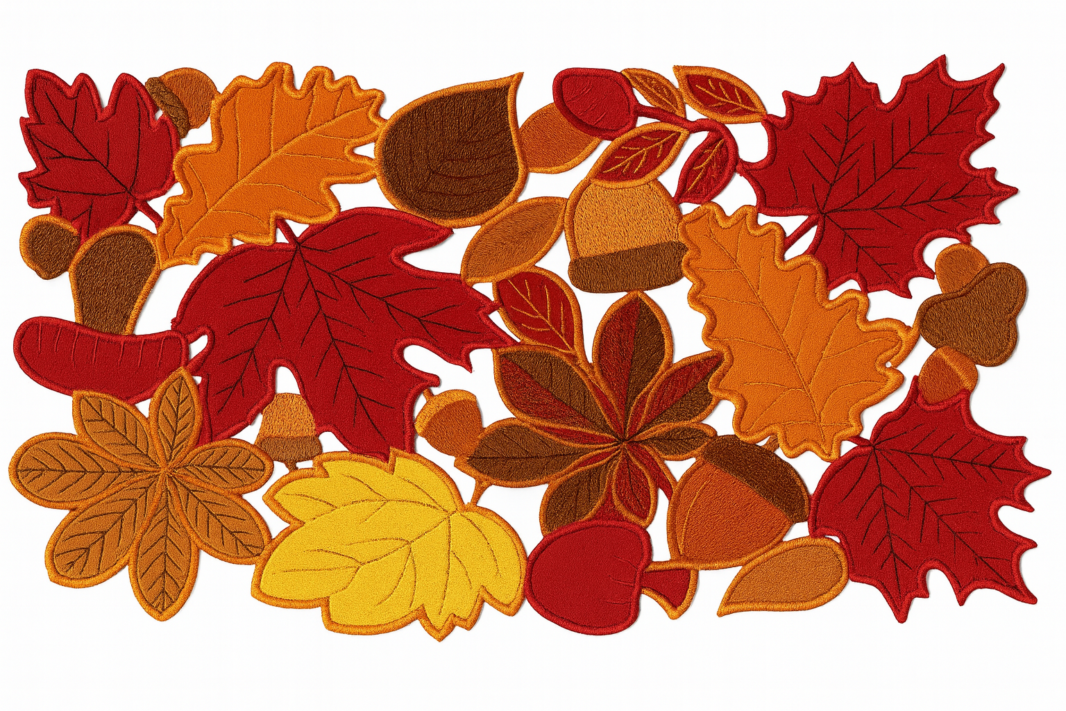 Autumn Maple Leaf Runner/Placemats