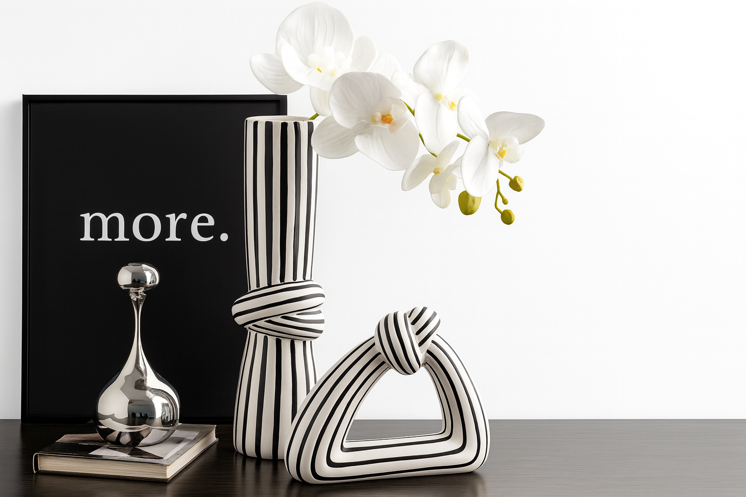 Unique Ceramic Knot Vase 1Pc