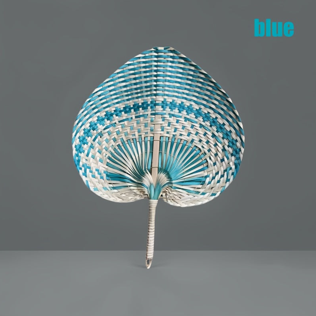 Hand-woven Bamboo Fan 1Pc