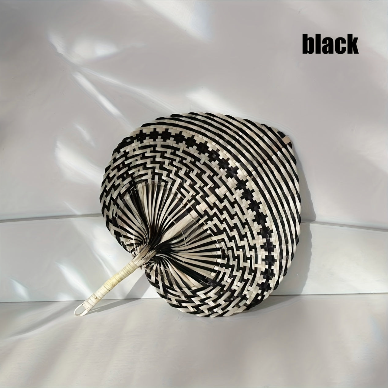 Hand-woven Bamboo Fan 1Pc