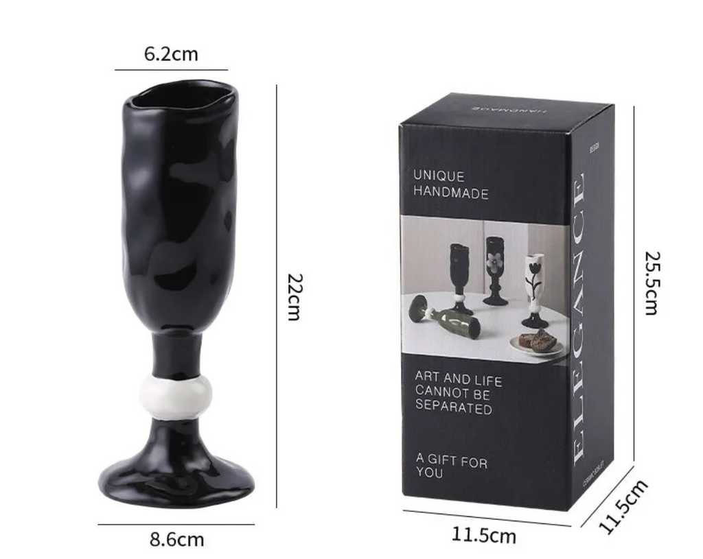 Ceramic High Footed Cup 1Pc