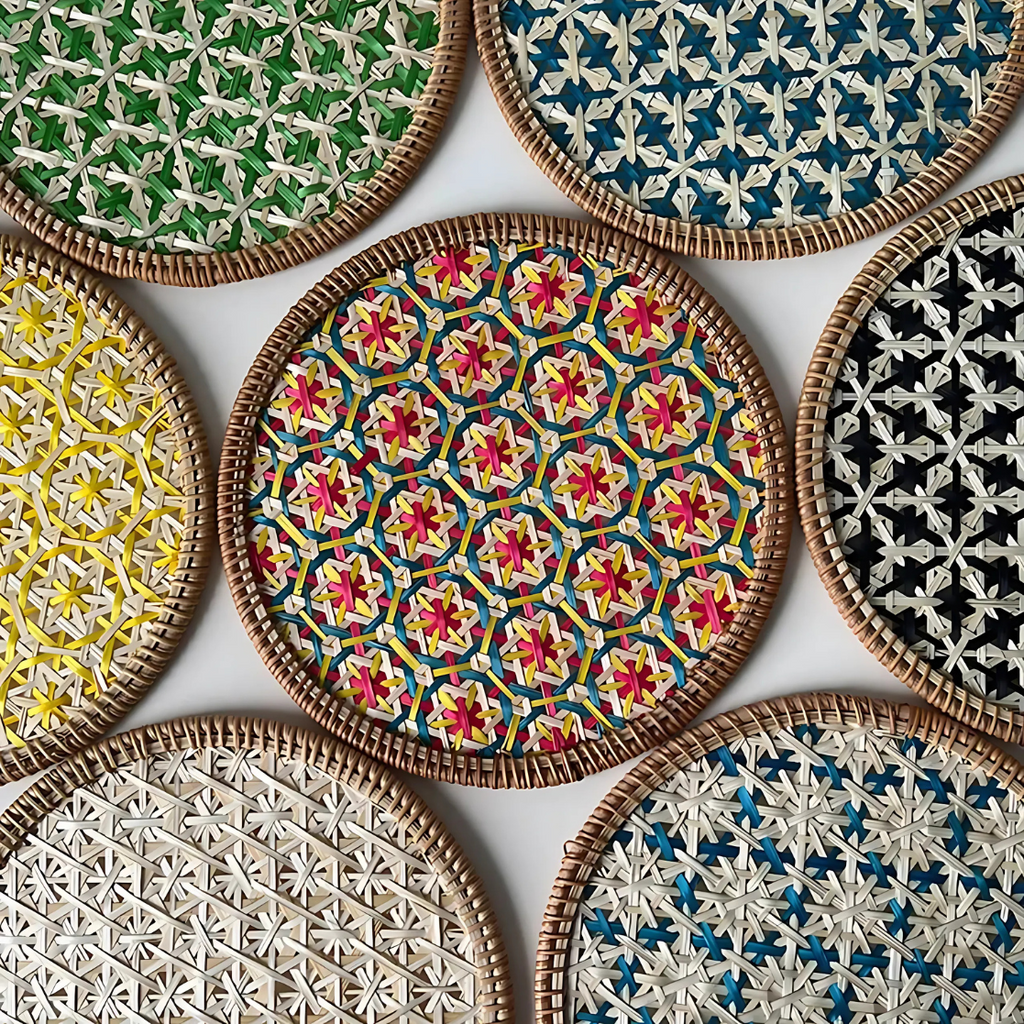 Hand Woven Round Placemats