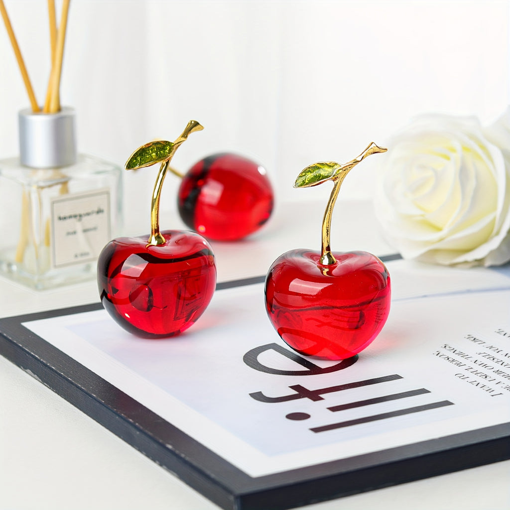 Cherry Crystal Light Ornament