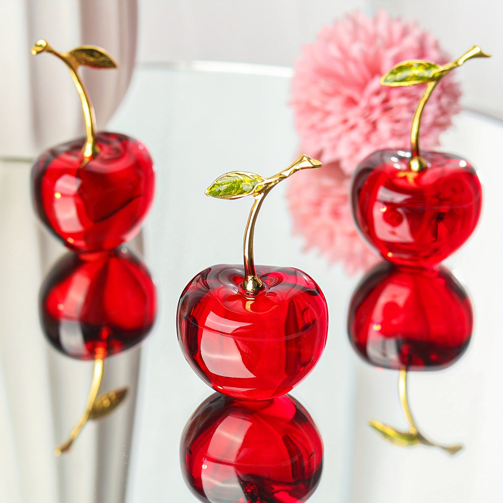 Cherry Crystal Light Ornament