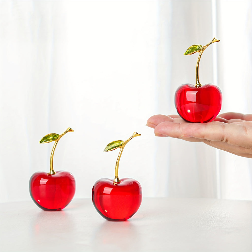 Cherry Crystal Light Ornament